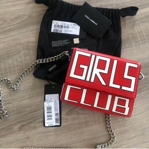 D&G Dolce & Gabbana Limited Edition Womanhood ‘Girls Club’ Bag